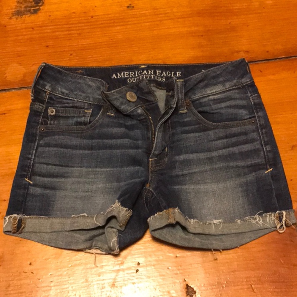 American eagle jean shorts
